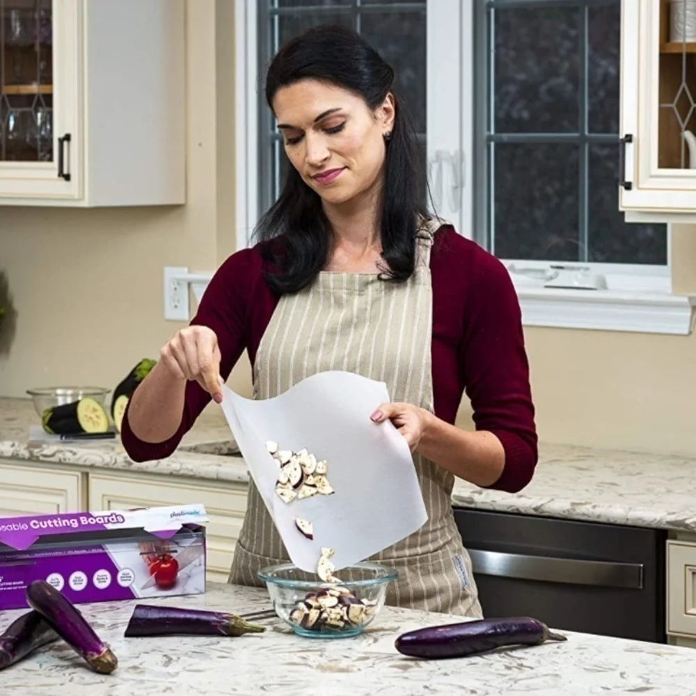 Brand New Disposable Plastic Cutting Board Flexible Kitchen Cooking Prep